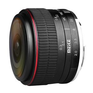 Meike MK-6.5mm f/2.0 Fisheye Canon EF-M-mount objectief