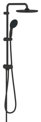 Grohe QuickFix Vitalio Start Systeem 250 Flex douchesysteem met omstelkraan voor wandmontage Mat Zwart