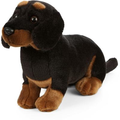 Living Nature Pluche Teckel hond knuffel - 20 cm - Teckels huisdieren knuffels - Dieren Speelgoed Living Nature Pluche Teckel hond knuffel - 20 cm - Teckels huisdieren knuffels - Dieren Speelgoed