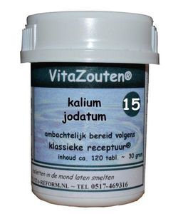 Kalium jodatum VitaZout nr. 15