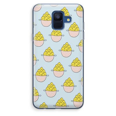 Citroenen: Samsung Galaxy A6 (2018) Transparant Hoesje