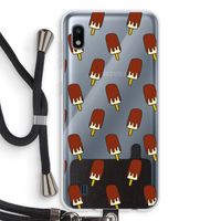 Yummy: Samsung Galaxy A10 Transparant Hoesje met koord