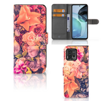 Motorola Moto G72 Hoesje Bosje Bloemen - thumbnail