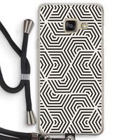 Magic pattern: Samsung Galaxy A3 (2016) Transparant Hoesje met koord