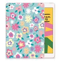 Apple iPad 10.2 | iPad 10.2 (2020) | 10.2 (2021) | Siliconen hoesje | Flower Power