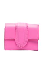 Jacquemus portefeuille Le Compact Bambino en cuir - Rose