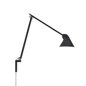 Louis Poulsen NJP Wall Long Wandlamp - 3000K - Zwart