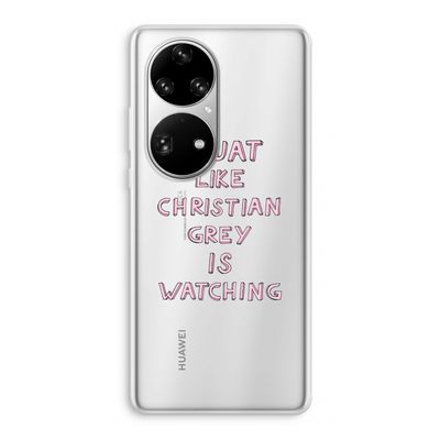 Christian Grey: Huawei P50 Pro Transparant Hoesje