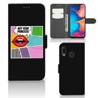 Samsung Galaxy A30 | Wallet Case | met Pasjes | Popart Princess