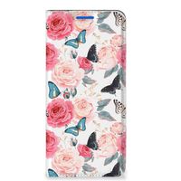 OPPO Reno6 5G Smart Cover Butterfly Roses