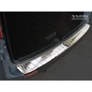 RVS Bumper beschermer passend voor Ford Transit/Tourneo Custom 2012-2018 & 2018- 'Ribs' AV235298