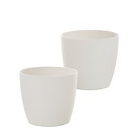 Plantenpot Mini Wit (2 stuks) - P6
