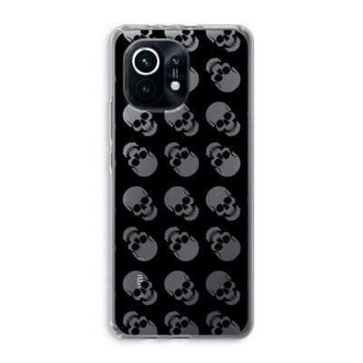 Musketon Skulls: Xiaomi Mi 11 Transparant Hoesje