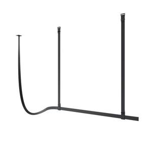 Outlet - Flos Belt Black Leather Hanglamp - Zwart