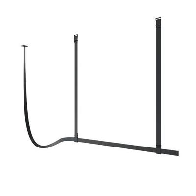 Outlet - Flos Belt Black Leather Hanglamp - Zwart