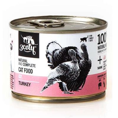 3COTY 07. Turkey - nat kattenvoer - 180g