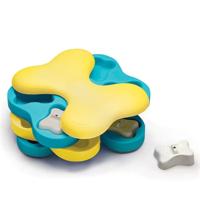Nina Ottosson dog tornado turquoise / geel
