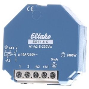 ES61-UC  - Impulse switch, 1 NO, 8-230VUC, 16A, ES61-UC