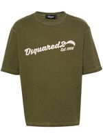 DSQUARED2 logo-print T-shirt - Vert