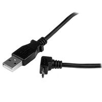 StarTech.com 1 m micro USB-kabel A-naar-micro-B met opwaartse hoek - thumbnail