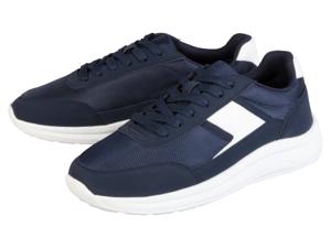 LIVERGY Heren sneakers (43, Marineblauw)