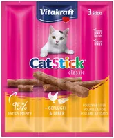 Vitakraft Cat Stick Gevogelte &amp; Lever vleessnack - thumbnail