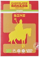 Chocolatemakers Sint letter golden white bio