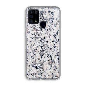 Gespikkelde marmer: Samsung Galaxy M31 Transparant Hoesje