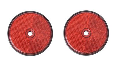 ProPlus reflectoren rond 60 mm rood 2 stuks in blister