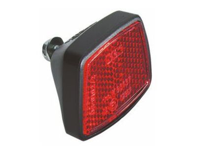 Busch + Müller Reflector b&m heck spatbord rood