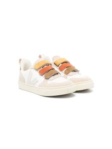 Bonpoint x Veja Kids baskets en daim - Blanc