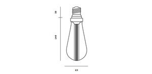 Buster Bulb - Crystal E27 Dimmable