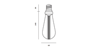 Buster Bulb - Crystal E27 Dimmable