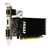 MSI V809-2000R videokaart NVIDIA GeForce GT 710 2 GB GDDR3 - thumbnail