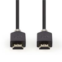 Nedis CVBW34000AT20 HDMI kabel 2 m HDMI Type A (Standaard) Antraciet - thumbnail