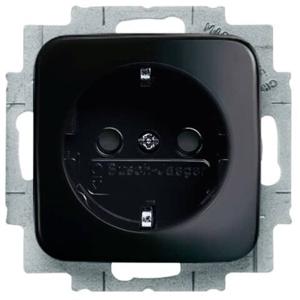ABB 2CKA002013A4706 Apparaatinzetstuk IP20 Zwart, Diepzwart (RAL 9005)