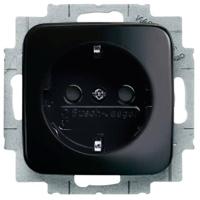 ABB 2CKA002013A4706 Apparaatinzetstuk IP20 Zwart, Diepzwart (RAL 9005)