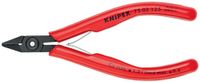 Knipex Elektronicazijsnijtang | lengte 125 mm model 0 | facet ja | 1 stuk - 75 02 125 - 75 02 125 - thumbnail