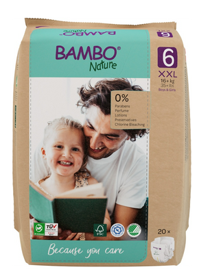 Bambo Nature Luiers 6 XXL 16-30 KG