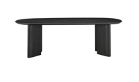Eettafel Durban dark coffee - in 3 maten