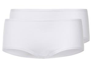 esmara 2 dames hipsters (Wit, XL (48/50))
