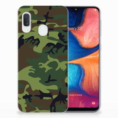 Samsung Galaxy A20e | TPU bumper | Army Dark
