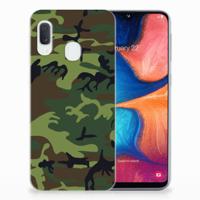 Samsung Galaxy A20e | TPU bumper | Army Dark