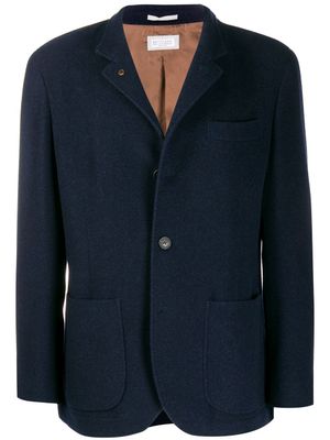 Brunello Cucinelli blazer classique - Bleu
