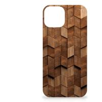 Stevig Telefoonhoesje voor iPhone 13 mini Wooden Cubes Stevig Telefoonhoesje voor iPhone 13 mini Wooden Cubes
