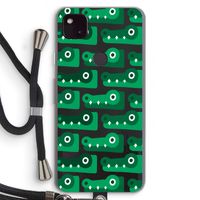 Crocs: Pixel 4a 5G Transparant Hoesje met koord