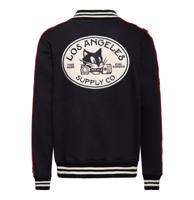 King Kerosin Los Angeles Supply Co. College Jacket Black-XL
