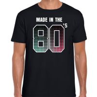 Eighties t-shirt / shirt made in the 80s / geboren in de jaren 80 zwart voor heren