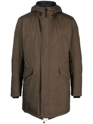 Herno veste à fermeture zippée dissimulée - Vert