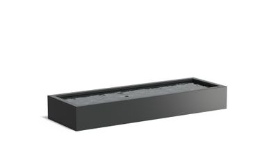 Aluminium vijverbak 300x100x40cm.
